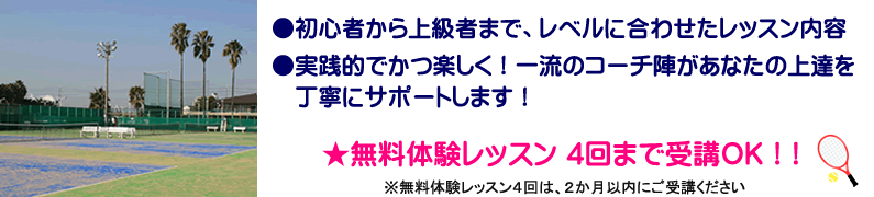 松田テニス塾　サンランド案内